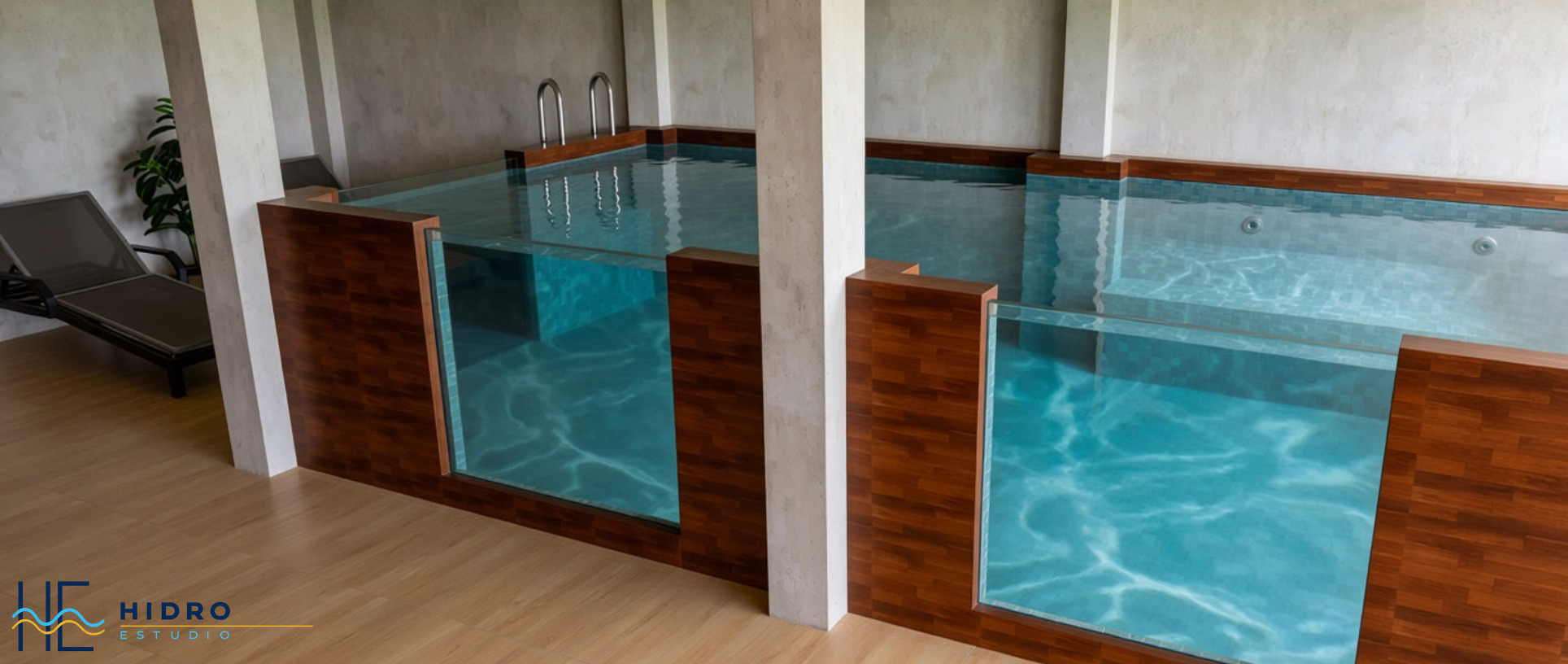 Render de Piscina Hotel